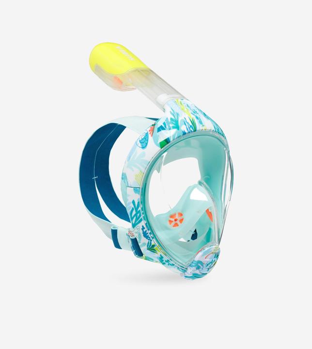 Subea Schnorchelmaske Kinder (6–10 Jahre) XS - Easybreath Algae