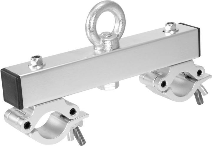 Actual product image Eurolite Truss adapter with ring eyelet silver