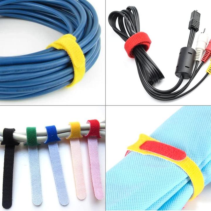 Produktbild Techly 109528 (Klettkabelbinder, 12 mm, 10 Stk.)