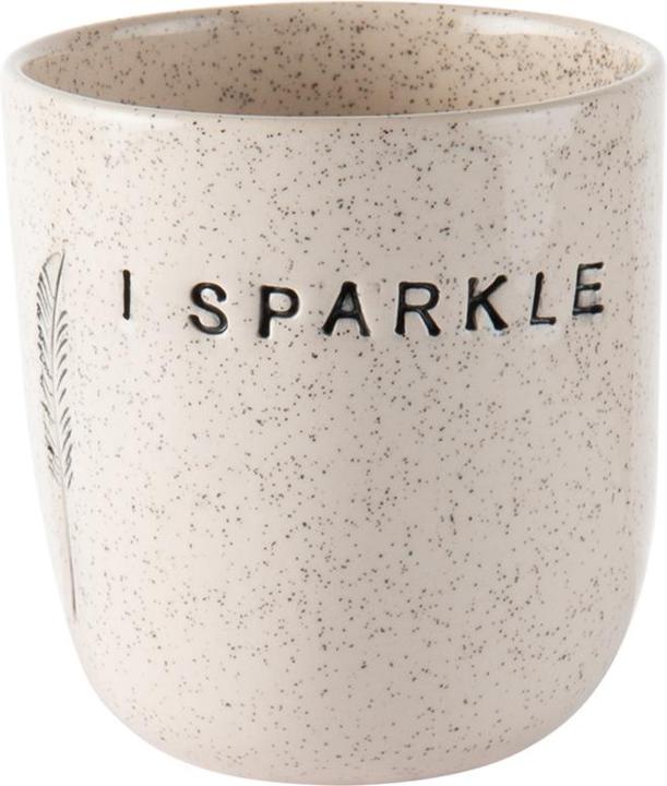 Feeling Good Inside Coffee mug I Sparkle cream 8.5 cm (1 x)