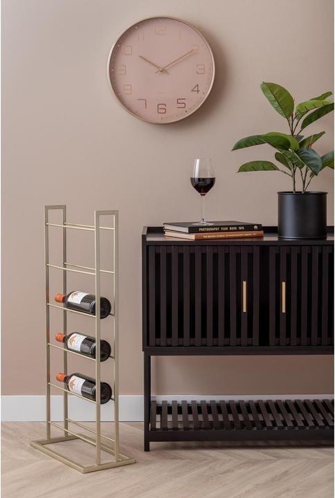 Produktbild present time Weinregal Single Floor 84.5 x 20 cm, Gold