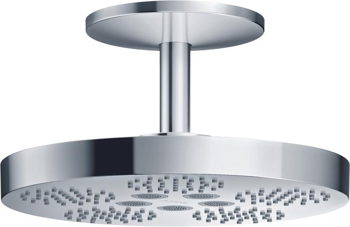 Axor Overhead shower 280 2jet ONE with ceiling connection chrome (2 Beam types, 12.50 l/min)