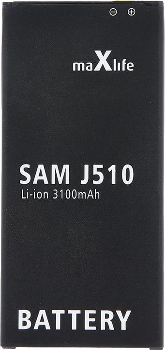 Actual product image Maxlife battery for Samsung Galaxy J5 2016 J510 EB-J510CBE 3100mAh