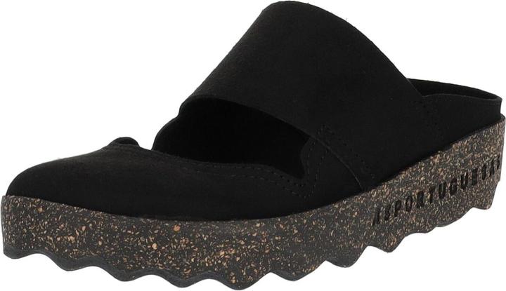 Asportuguesas Diese Pantolette von kommt aus wertigem Leder daher und schmiegt sich damit angenehm u (36)