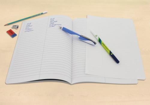 Actual product image Herlitz Vocabulary book x.book, DIN A4, 2 columns, 32 sheets (A4, Lined, Soft cover)