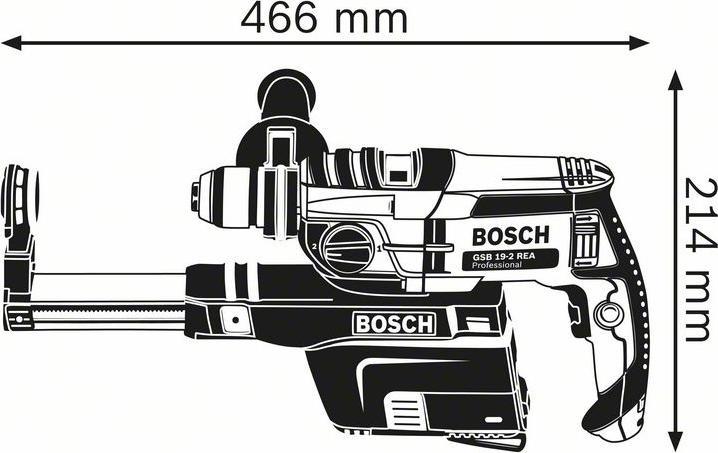 Actual product image Bosch Professional Gsb 19-2 Rea (Electrical connection)