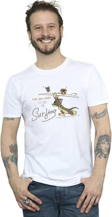 Produktbild Tom & Jerry It's Time For Surfing TShirt (XXL)