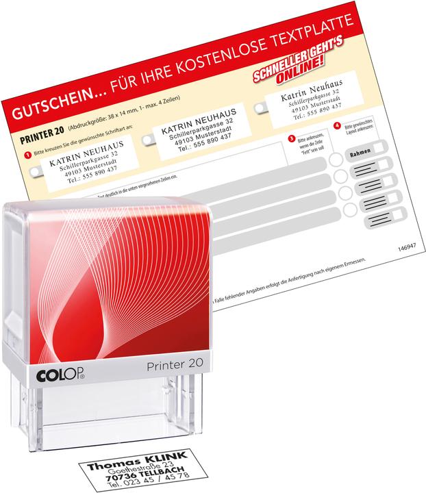 Immagine prodotto Colop Stampante 20 m.voucher