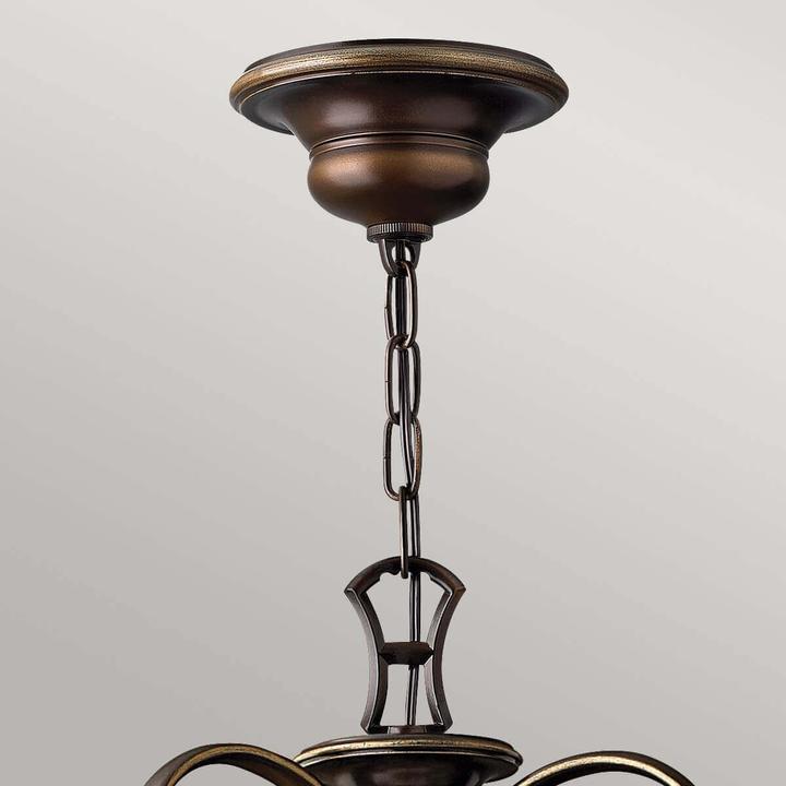 Actual product image Elstead Lighting Cello chandelier E27 9-light antique bronze (90.80 cm)
