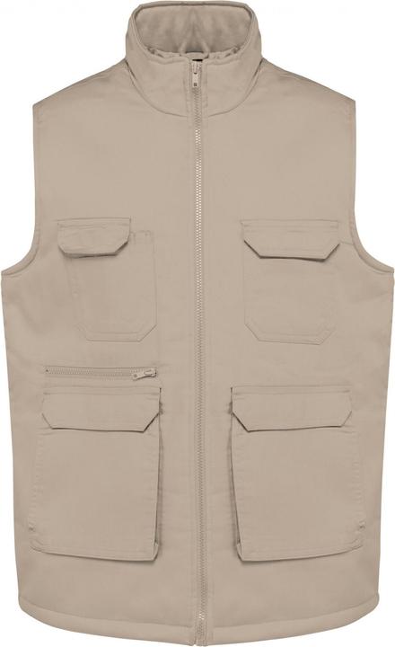 Kariban Gepolsterte Polycotton-Multitaschen-Weste