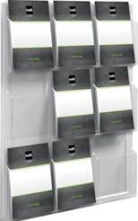 Actual product image Helit Wall display (A4)