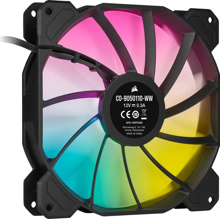 Image du produit Corsair SP140 RGB Elite (140 mm, 1 x)