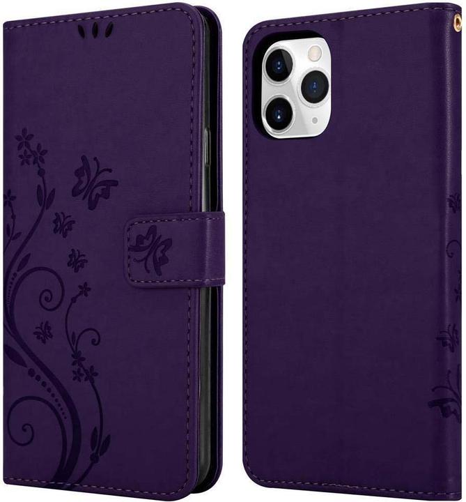 Produktbild Cadorabo Flower Book Cover (Apple iPhone 11 Pro)