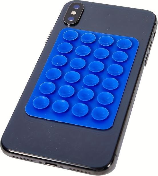 Produktbild PhoneLook Universal Smartphone Halterung Selbstklebender Silikon Aufsatz mit Saugnäpfen zum Befestigen