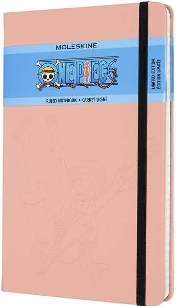 Image du produit Moleskine Carnet de notes One Piece HC L/A5 851236 ligné,blanc,240 p. (A5, À rayures, Couverture souple)