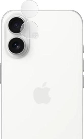 Actual product image Mocolo 2.5D protective glass for triple camera (1 Piece, Apple iPhone 16 Plus, Apple iPhone 16)