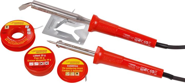 Produktbild Rothenberger Profi Lötkolben Set 5 tlg. 25 W 80 W ( 35060 )