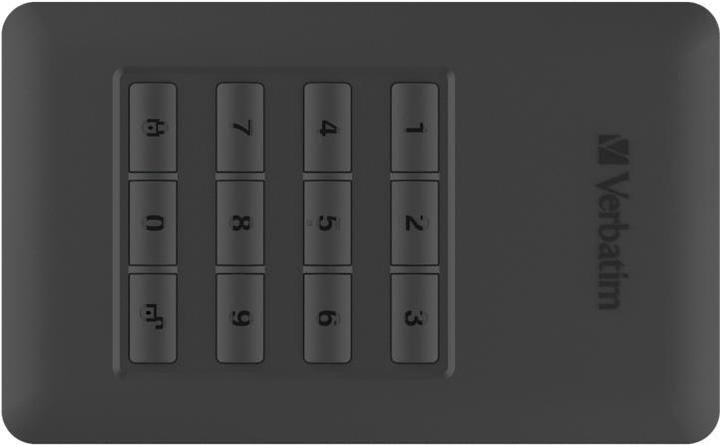 Verbatim external HDD drive USB 3.1 Secure (1 TB)