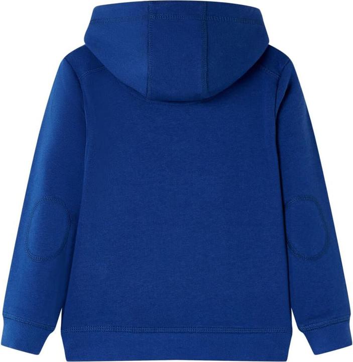 Actual product image VidaXL Children's hooded jumper dark blue 140,Material: 92 (140)