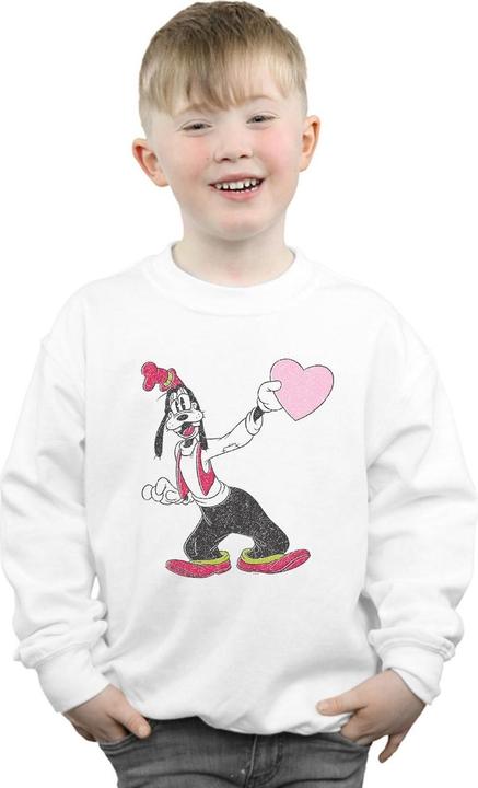 Actual product image Disney Boys Goofy Love Heart Sweatshirt (152, 158)
