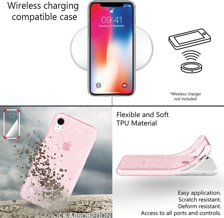 Produktbild Nalia Glitter Handyhülle (Apple iPhone XR)