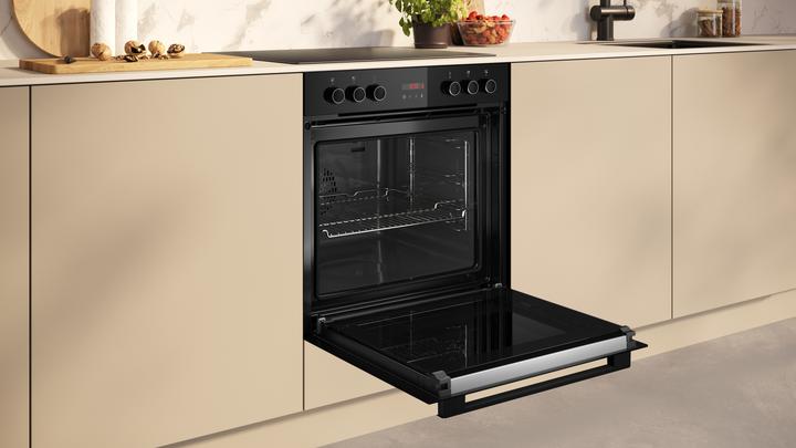 Image du produit Neff N 30, Cuisinière encastrable, 60 x 60 cm, Noir, E2CCG6AK3