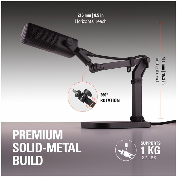 Image du produit Elgato Wave Desk Stand
