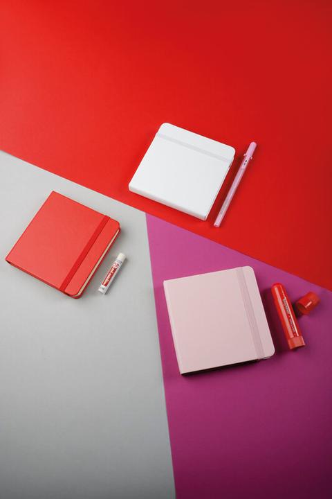 Actual product image Talens Coloring book 12 x 12 cm pastel pink (12 x 12 cm, Hardcover)
