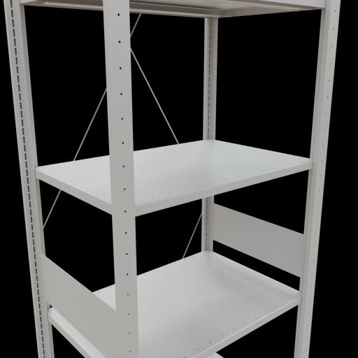Immagine prodotto Schulte Lagertechnik MULTIplus150 sistema di scaffalatura di base senza bulloni con traversa