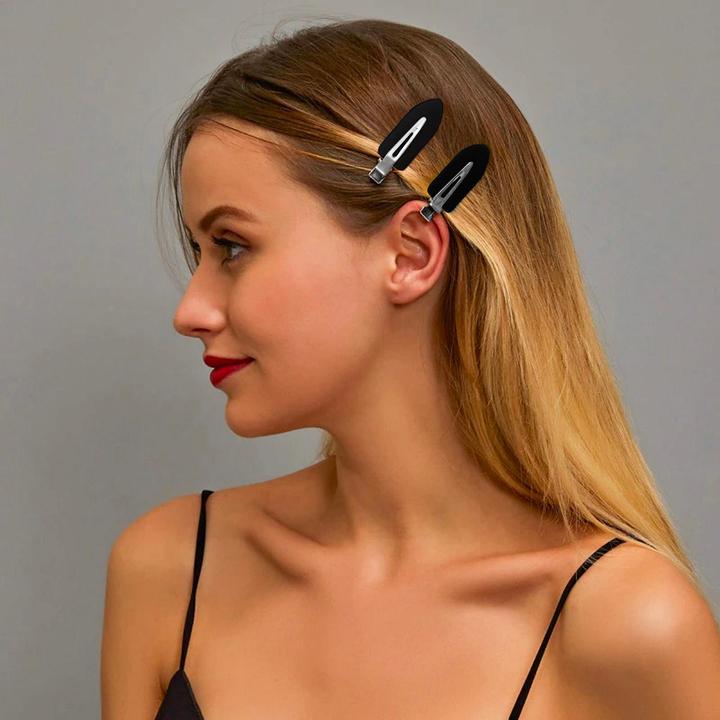 Actual product image JTI 10x professional hair clips - black (10 pcs.)