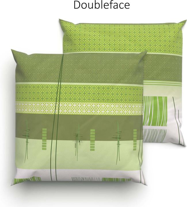 Produktbild Lotus Bettwaren Bettwäsche Jersey Amalfi grün (Kopfkissenbezug, 65 x 65 cm)