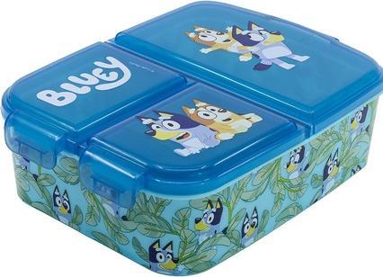 Bluey Euromic - Multi Compartment Sandwich Box