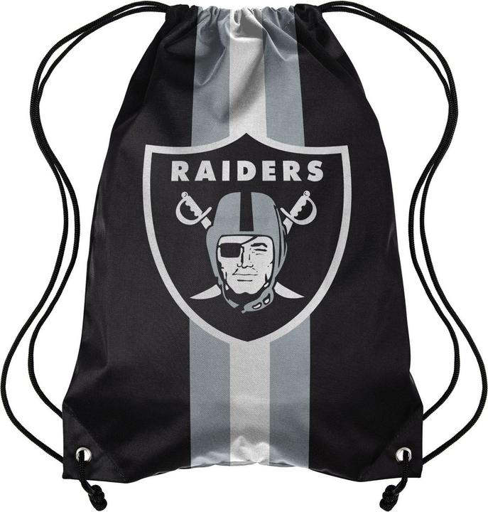 Immagine prodotto Foco Borsa da palestra NFL Borsa da palestra con cordoncino Las Vegas Raiders