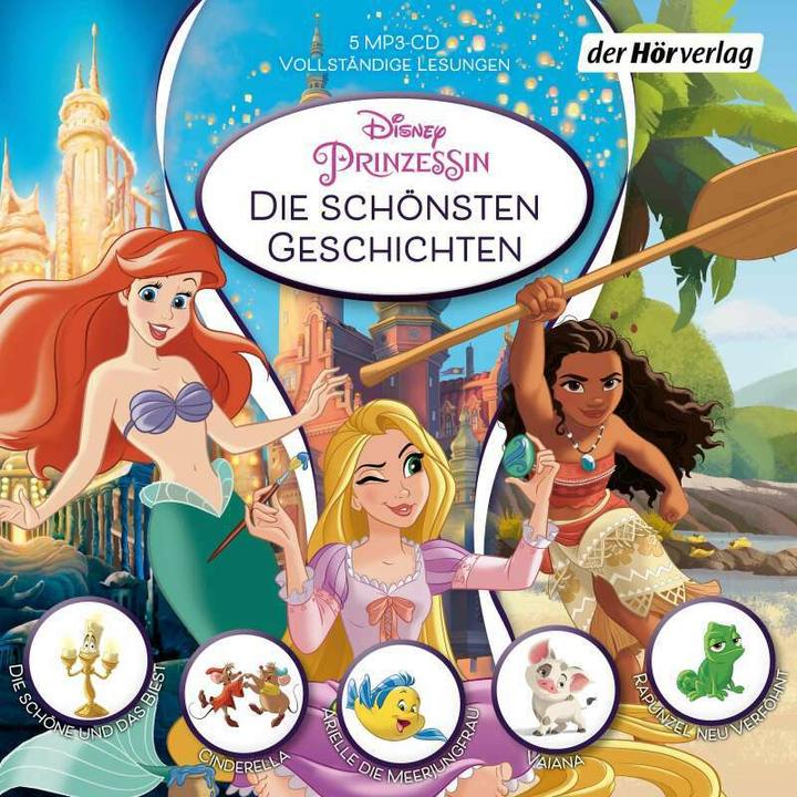 Produktbild Disney Prinzessin: Die schönsten Geschichten (Gabrielle Pietermann, Marion Martienzen, Alexandra Neldel, Friederike Walke, Anna Carlsson, Deutsch)