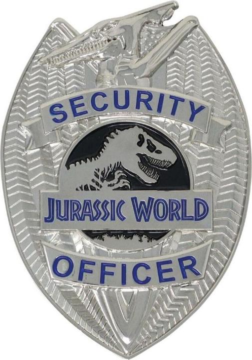 Fanattik JURASSIC WORLD - Security Badge - Edition Limitée