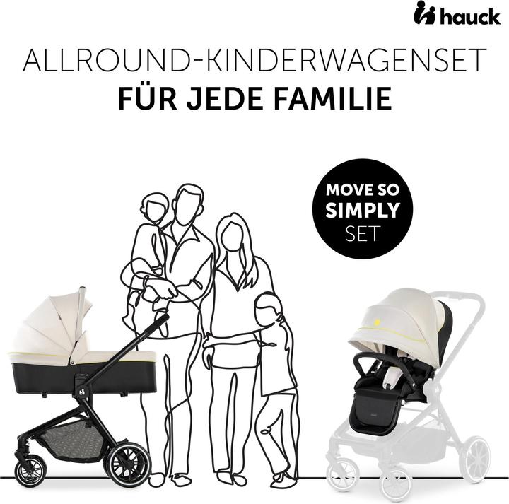 Produktbild Hauck Move so Simply Set Beige Neon