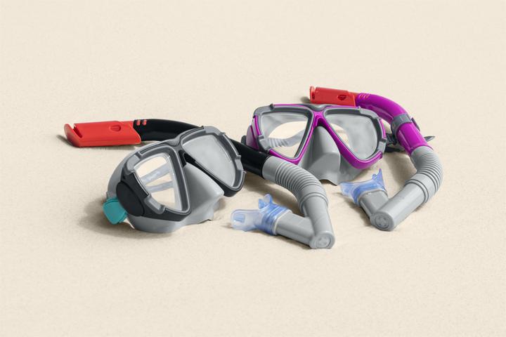 Actual product image Bestway 24029 / 23 Diving Mask Polycarbonate Mixed Colours Adults