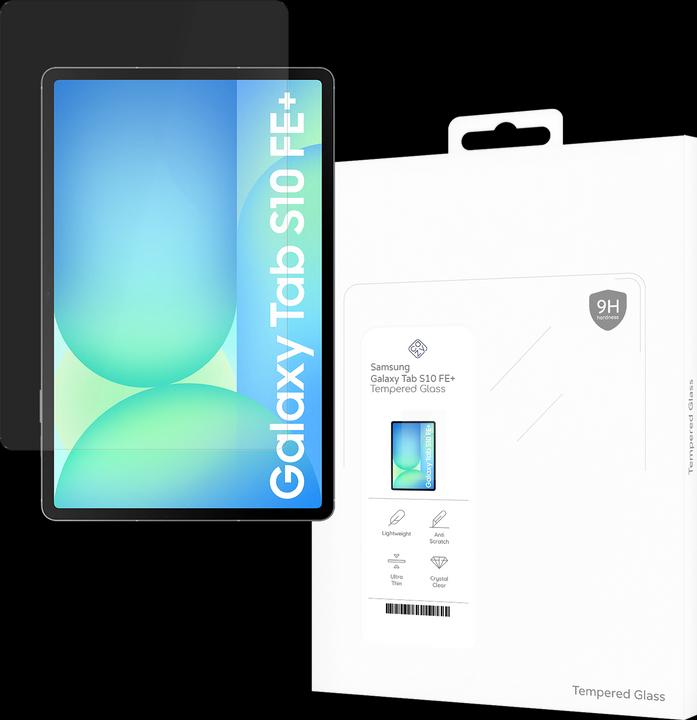 Cazy Schutzglass - Displayschutz Tempered Glass (1 Stück, Samsung Galaxy Tab S10 FE+)