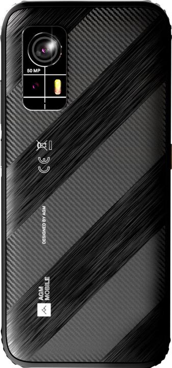 Immagine prodotto Bea-Fon Smartphone AGM Mobile H6 Rugged (256 GB, Nero, 6.56", Doppia SIM Ibrida, 50 Mpx, 4G)