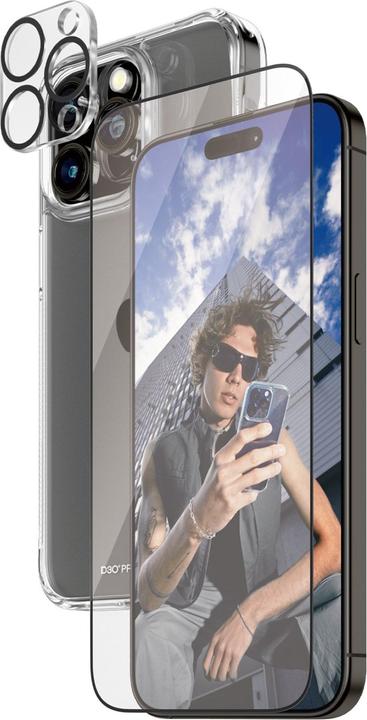 Produktbild PanzerGlass 3-in-1-Pack (1 Stück, Apple iPhone 15 Pro Max)