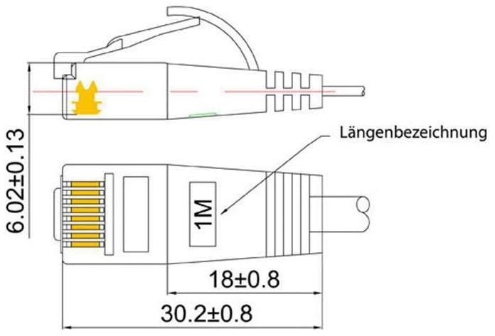 Productafbeelding Wirewin Netwerkkabel (UTP, CAT6, 10 m)