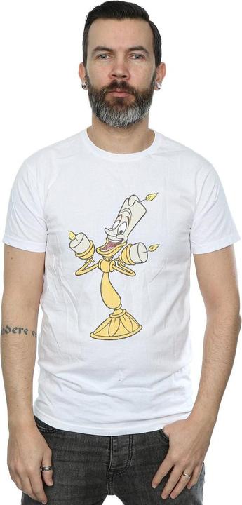 Produktbild Disney Beauty And The Beast Lumiere Distressed TShirt (L)