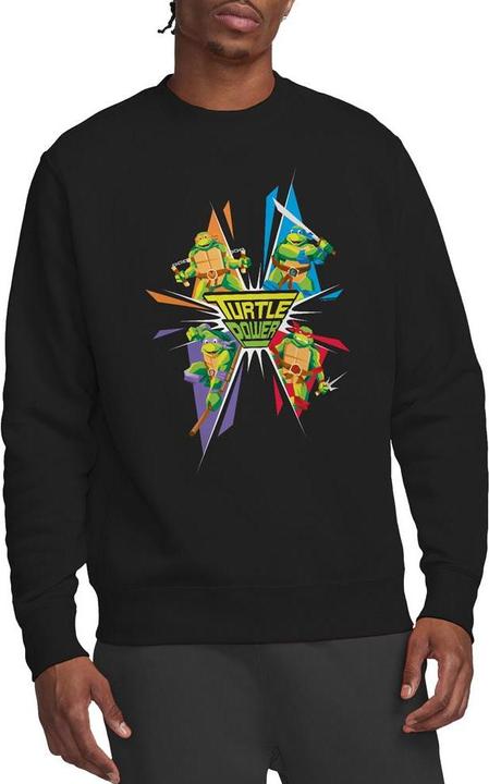 Immagine prodotto Teenage Mutant NT Turtle Power Felpa Adulto Unisex (L)