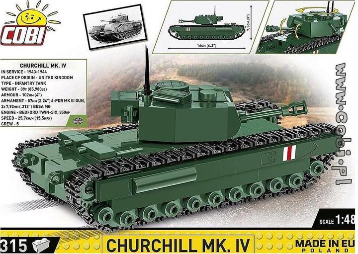 Produktbild Cobi Churchill Mk IV pcs