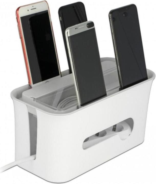 Image du produit Delock Boîte de gestion des câbles avec étui de rangement