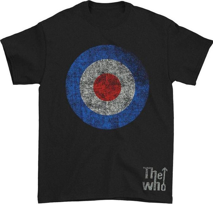 Image du produit The Who T-Shirt unisexe en coton délavé adulte Target (S)