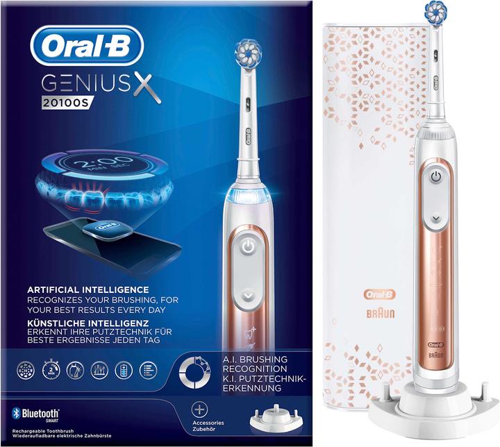 Produktbild Oral-B Genius X mit künstlicher Intelligenz (Oszillierende Zahnbürste)