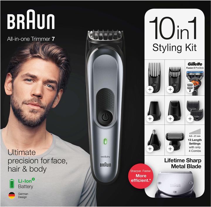 Actual product image Braun Multi-Grooming-Kit 7221