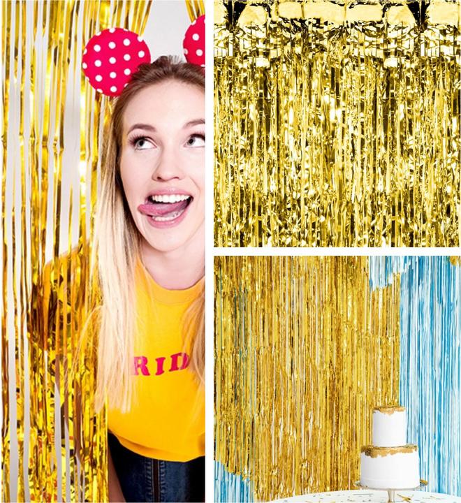 Actual product image Partydeco Curtain