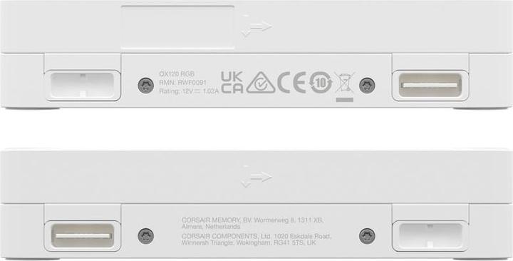 Actual product image Corsair iCue LinkQX120 RGB (120 mm, 1 x)